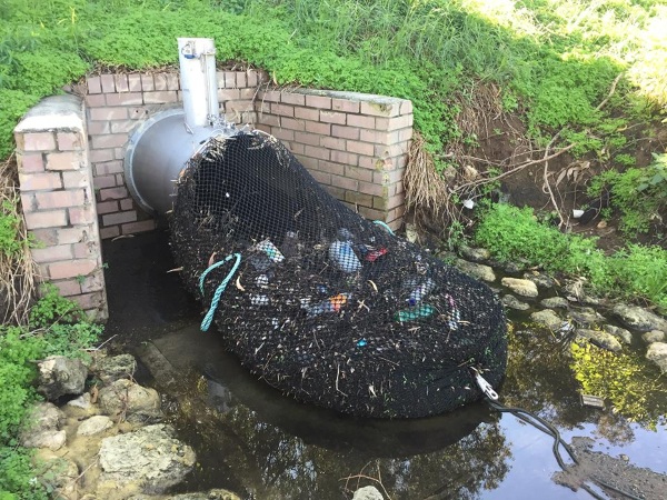 Nets Over Drainage Pipes – simple solution to a large problem