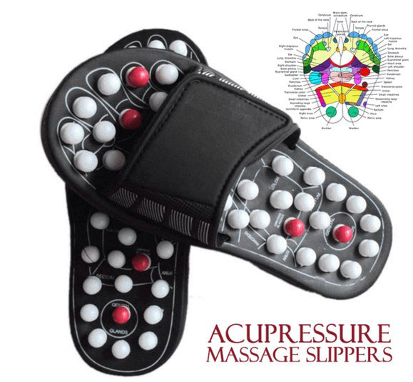 Acupressure Massage Slippers – stress relief on the move