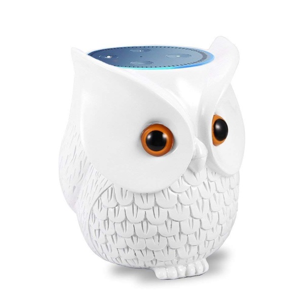 Owl Statue Echo Dot Holder – hide your technology