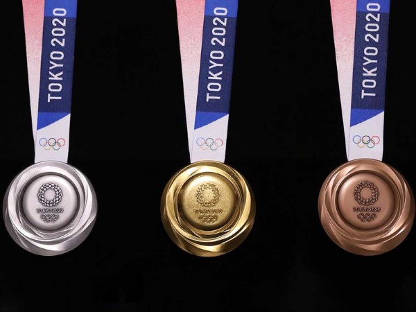 Tokyo Olympic Medals – made from recycled e-waste