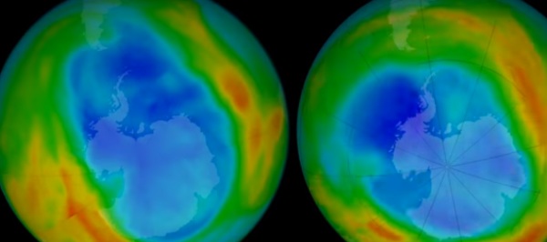 Ozone Hole Smaller than Normal – smallest it has been in thirty years