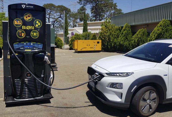Biofil – The world’s first chip-fat powered EV charger?