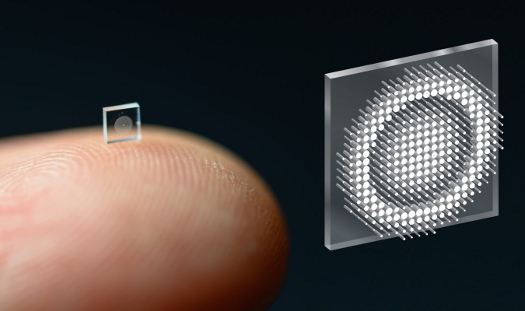 Researchers build camera the size of a grain of sand