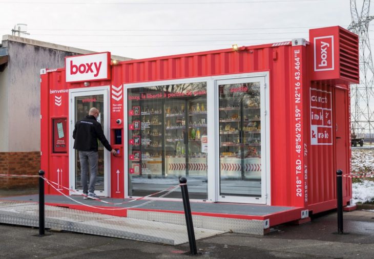 Boxy – the ultimate, cash free convenience store made from recycled containers